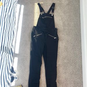 Black overalls